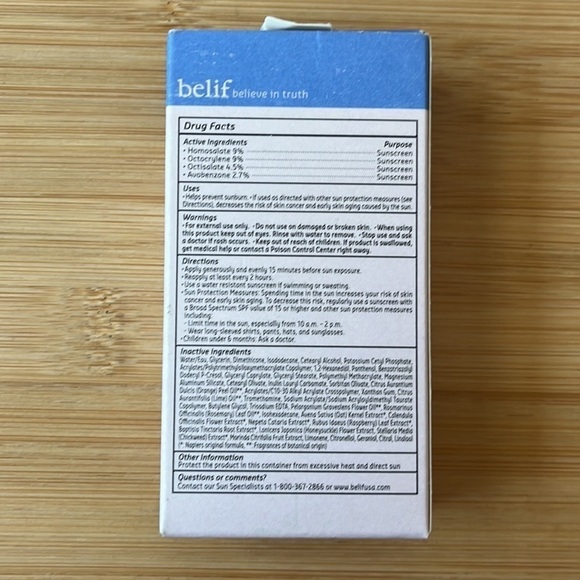 Brand New Belif The True Cream Aqua Bomb Sunscreen 2-in-1 SPF 50 & Moisturizer - Picture 3 of 8